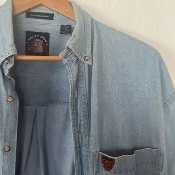 Denim oversized button up - Picture 5 of 5
